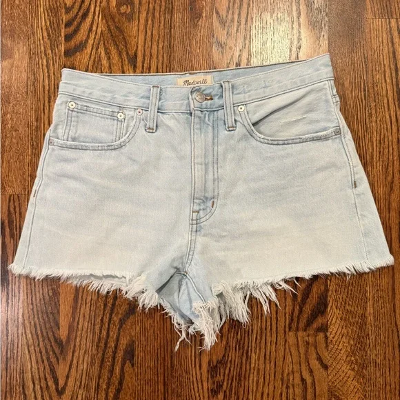 MADEWELL DENIM SHORTS - size 27 - Picture 1 of 5